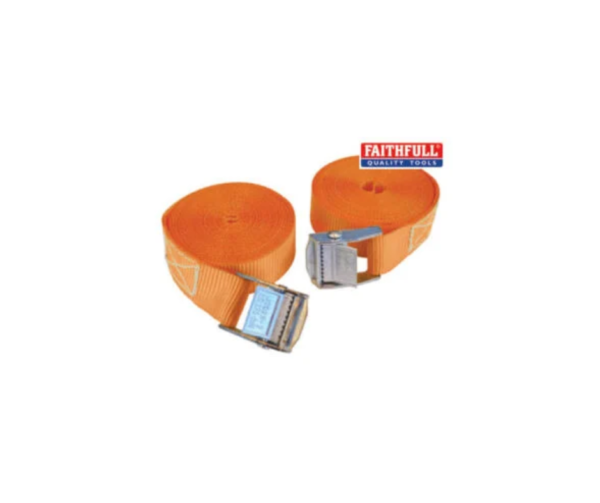 Cam Style Tie-Downs 25mm x 5m 2 Piece