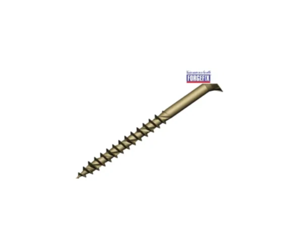 ForgeFast TORX® Compatible Decking Screws CSK Tan 5.0x100 T25 Tub 300