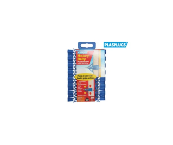 HCF 553 Heavy-Duty Plasterboard Fixings Pack of 30