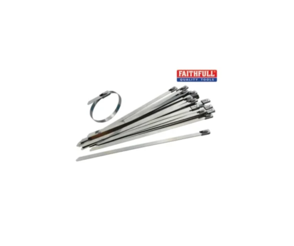 Stainless Steel Cable Ties 4.6 x 290mm (Pack 50)