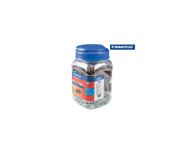 Brown UNO® Plugs & Screws in Jar (450 Plugs + 450 Screws)