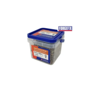 Multi-Purpose Pozi Compatible Screw CSK ST ZYP 5.0 x 100mm Tub 300