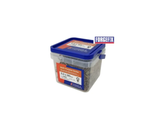Multi-Purpose Pozi Compatible Screw CSK ST ZYP 5.0 x 90mm Tub 350
