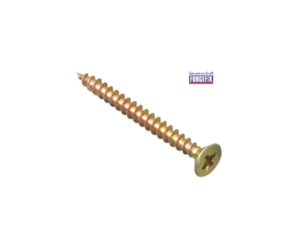 Multi-Purpose Pozi Compatible Screw CSK ST ZYP 4.0 x 60mm Box 200