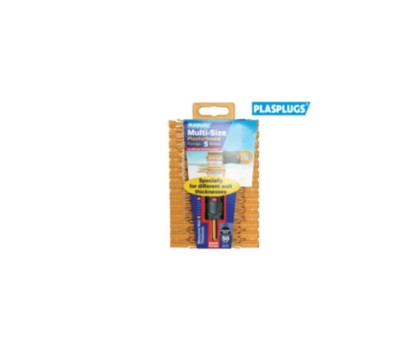 Multi-Size Plasterboard Fixings (50)