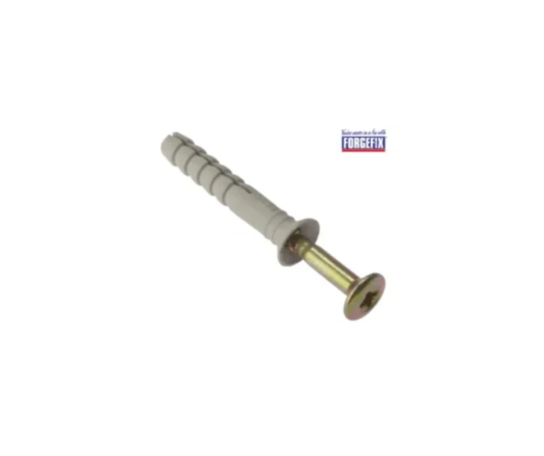 Hammer Fixing & Plug M6 x 80mm Bag 10