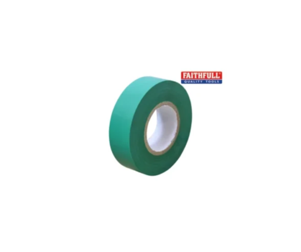 PVC Electrical Tape Green 19mm x 20m