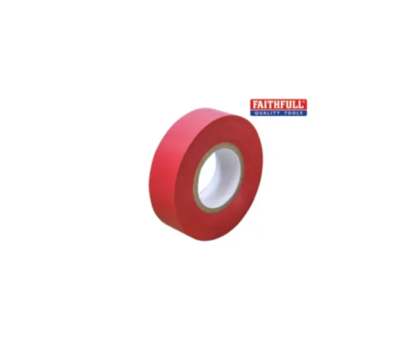 PVC Electrical Tape Red 19mm x 20m