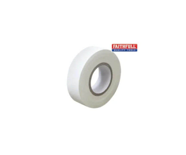 PVC Electrical Tape White 19mm x 20m