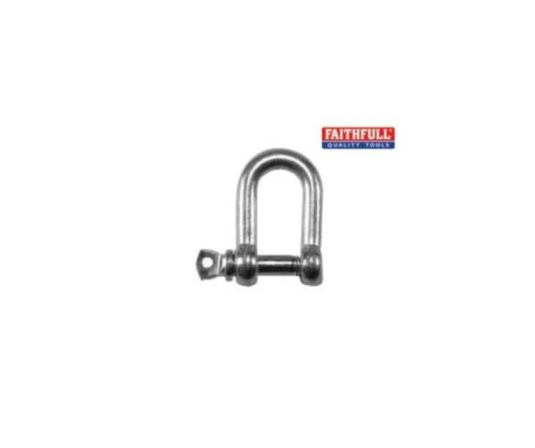 D-Shackle Stainless Steel 8mm