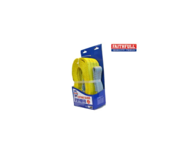 Lifting Sling Yellow 3 Tonne 90mm x 3m