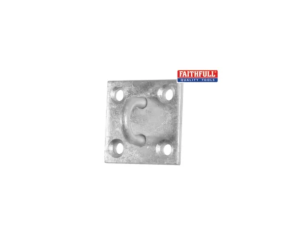 Staple On Plate - Galvanised
