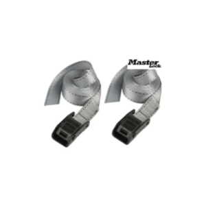 Lashing Strap with Metal Buckle, Grey 2.5m 150kg (Pack 2)