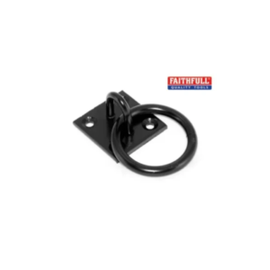 Ring On Plate - Black Japanned
