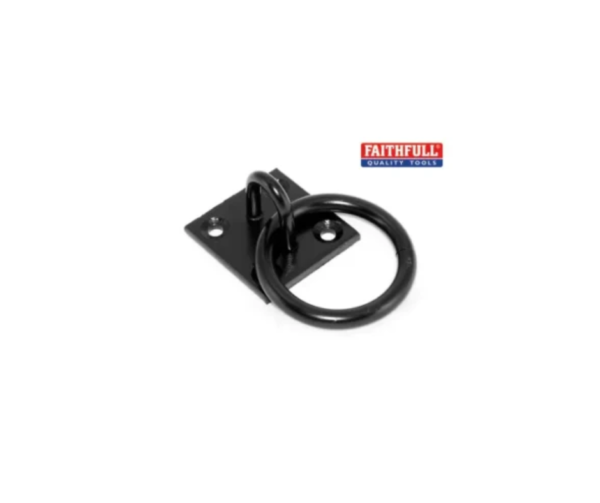 Ring On Plate - Black Japanned