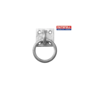 Ring On Plate - Galvanised