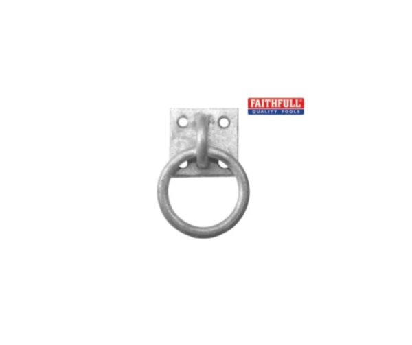 Ring On Plate - Galvanised