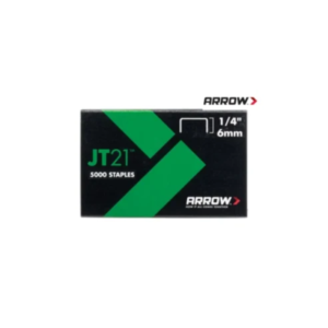 JT21 T27 Staples 6mm (1/4in) (Box 5000)