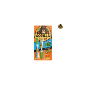 Gorilla Superglue Gel 3g (Twin Pack)