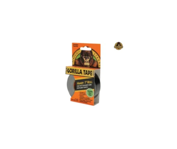 Gorilla Tape® Handy Roll 25mm x 9m Black