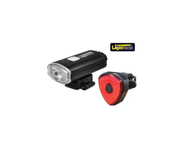 Elite Rechargeable LED Bike Light Set