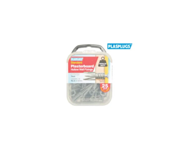 CF 111 Standard Plasterboard Fixings Pack of 25