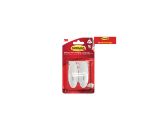 Medium Wire Hooks (Pack 2)