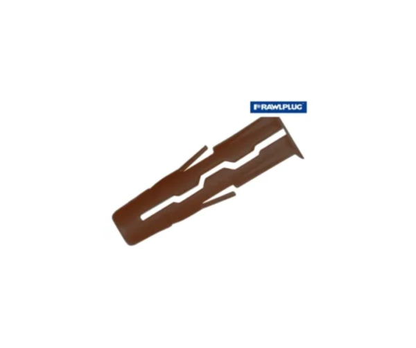 Brown UNO® Plugs 7 x 30mm (Pack 1000)