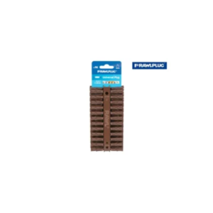 Brown UNO® Plugs 7 x 30mm (Card 96)