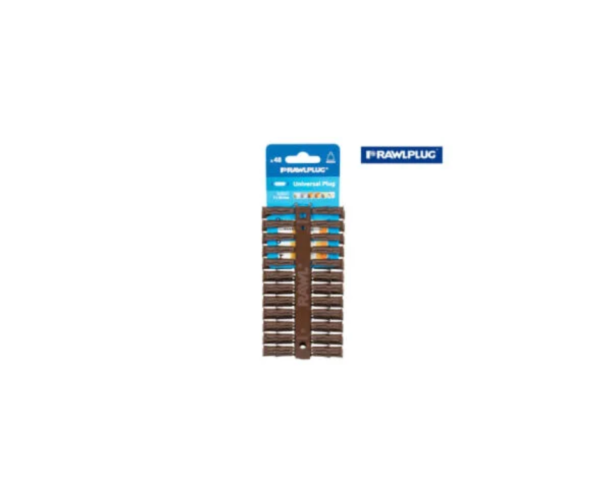 Brown UNO® Plugs 7 x 30mm (Card 48)