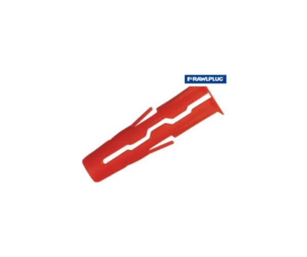Red UNO® Plugs 6 x 28mm (Pack 1000)