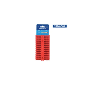 Red UNO® Plugs 6 x 28mm (Card 96)