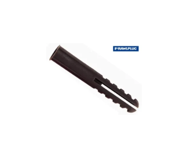 Brown Plastic Plugs Screw Size No.10-14 (10 x (Card 100)