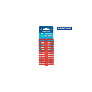 Red UNO® Plugs 6 x 28mm (Card 48)