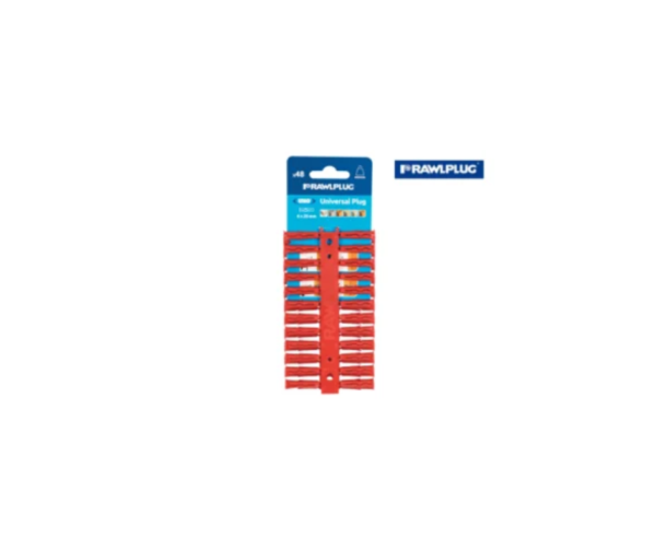 Red UNO® Plugs 6 x 28mm (Card 48)