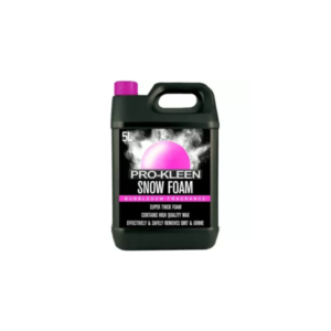 a picture of 5 litres of bubble gum snow foam