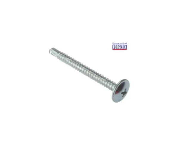 Baypole Self-Drill Screw Phillips Wafer Head ZP 4.8 x 80mm Box 100