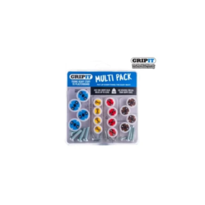 Plasterboard Fixings Multi Pack,16 Piece, Clam Pack
