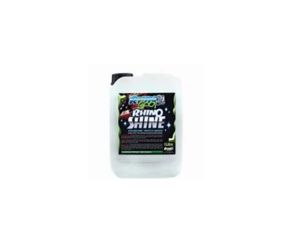 a picture of 5litres of Rhino Goo Rhino Shine