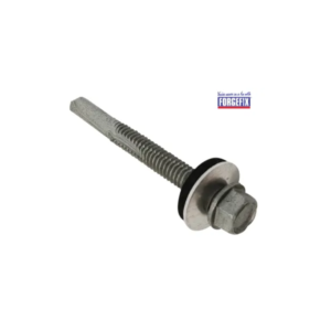 TechFast Roofing Sheet to Steel Hex Screw & Washer No.5 Tip 5.5 x 120mm Box 50