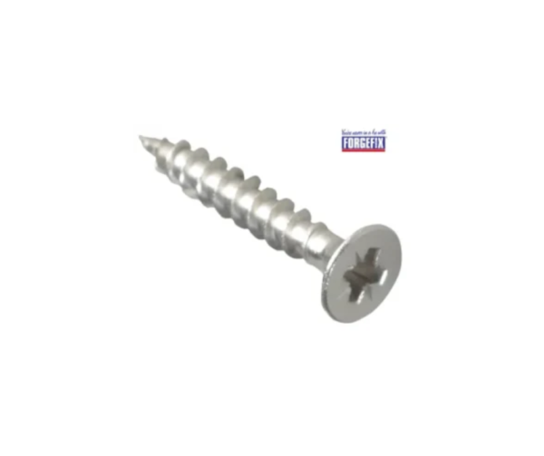 Multi-Purpose Pozi Compatible Screw CSK ST S/Steel 5.0 x 40mm Box 200