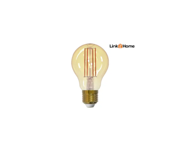 Wi-Fi LED ES (E27) GLS Filament Dimmable Bulb, White 470 lm 5.5W