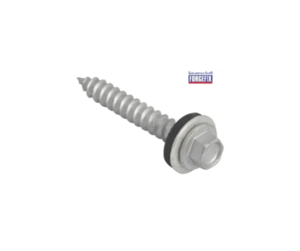 TechFast Hex Head Screw Sheet to Timber 6.3 x 45mm Pack 100