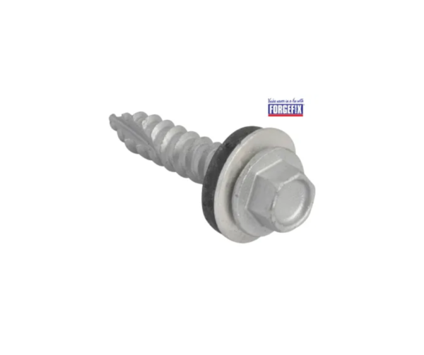 TechFast Hex Head Screw Sheet to Timber 6.3 x 25mm Pack 100