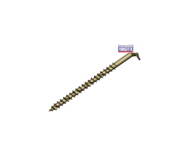 Wafer Head TORX® Compatible Construction T40 Screws Tan 8x280mm Tub 25