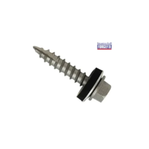 TechFast Metal Roofing to Timber Hex Screw T17 Gash Point 6.3 x 45mm Box 100