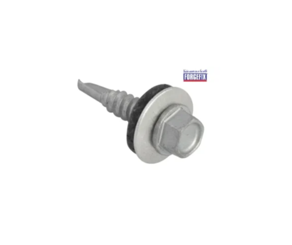 TechFast Hex Head Roofing Screw Self-Drill Light Section 5.5 x 38mm Pack 100