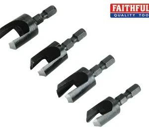 Plug Cutter Set of 4 No.6-12