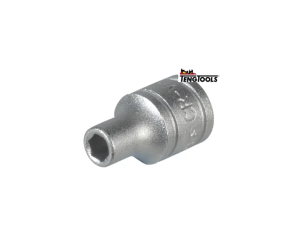 Hexagon Socket 6 Point Regular 1/4in Drive 7mm