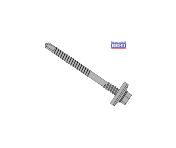 TechFast Composite Panels to Steel Hex Screw No.3 Tip 5.5 x 135mm Box 100